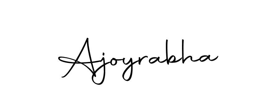 You should practise on your own different ways (Autography-DOLnW) to write your name (Ajoyrabha) in signature. don't let someone else do it for you. Ajoyrabha signature style 10 images and pictures png