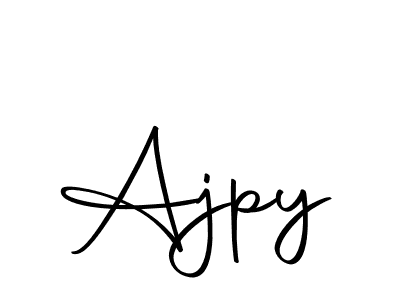 You should practise on your own different ways (Autography-DOLnW) to write your name (Ajpy) in signature. don't let someone else do it for you. Ajpy signature style 10 images and pictures png