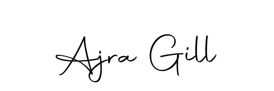 You can use this online signature creator to create a handwritten signature for the name Ajra Gill. This is the best online autograph maker. Ajra Gill signature style 10 images and pictures png