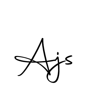 Similarly Autography-DOLnW is the best handwritten signature design. Signature creator online .You can use it as an online autograph creator for name Ajs. Ajs signature style 10 images and pictures png