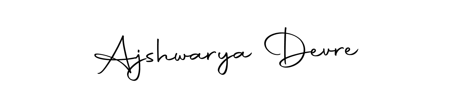 Similarly Autography-DOLnW is the best handwritten signature design. Signature creator online .You can use it as an online autograph creator for name Ajshwarya Devre. Ajshwarya Devre signature style 10 images and pictures png