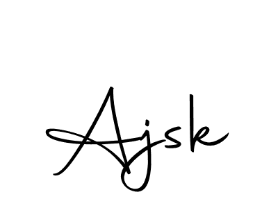 if you are searching for the best signature style for your name Ajsk. so please give up your signature search. here we have designed multiple signature styles  using Autography-DOLnW. Ajsk signature style 10 images and pictures png