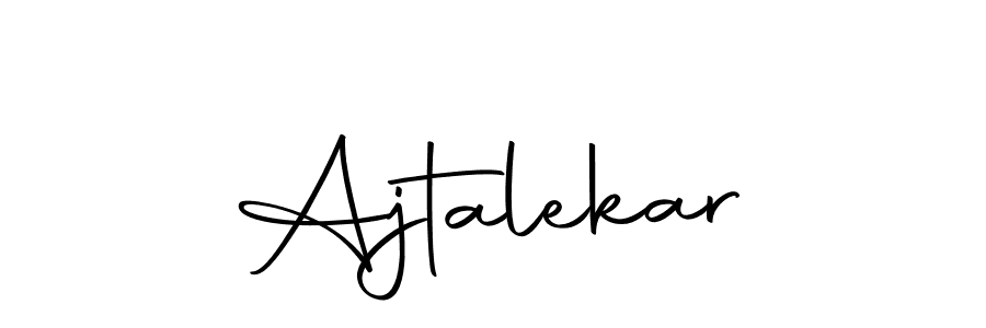 You should practise on your own different ways (Autography-DOLnW) to write your name (Ajtalekar) in signature. don't let someone else do it for you. Ajtalekar signature style 10 images and pictures png