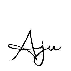 Aju stylish signature style. Best Handwritten Sign (Autography-DOLnW) for my name. Handwritten Signature Collection Ideas for my name Aju. Aju signature style 10 images and pictures png