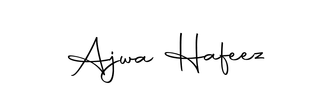 Make a beautiful signature design for name Ajwa Hafeez. Use this online signature maker to create a handwritten signature for free. Ajwa Hafeez signature style 10 images and pictures png
