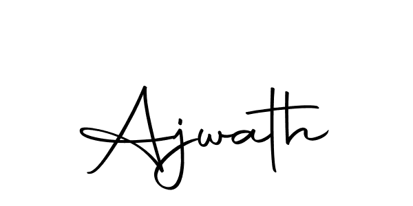 How to make Ajwath signature? Autography-DOLnW is a professional autograph style. Create handwritten signature for Ajwath name. Ajwath signature style 10 images and pictures png