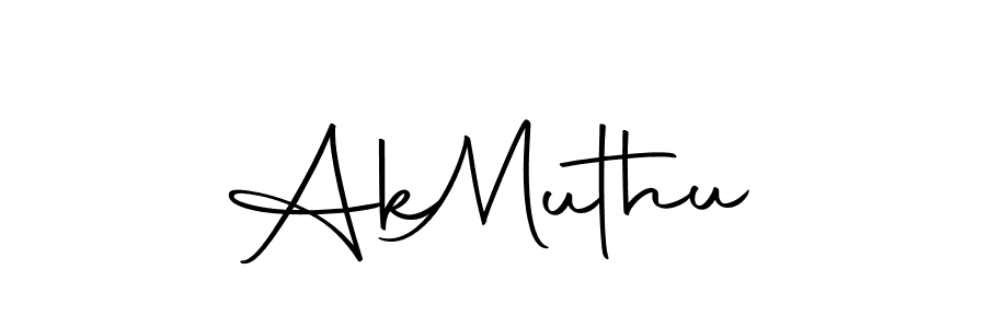 Use a signature maker to create a handwritten signature online. With this signature software, you can design (Autography-DOLnW) your own signature for name Ak  Muthu. Ak  Muthu signature style 10 images and pictures png