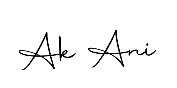 if you are searching for the best signature style for your name Ak Ani. so please give up your signature search. here we have designed multiple signature styles  using Autography-DOLnW. Ak Ani signature style 10 images and pictures png