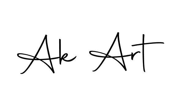 Create a beautiful signature design for name Ak Art. With this signature (Autography-DOLnW) fonts, you can make a handwritten signature for free. Ak Art signature style 10 images and pictures png