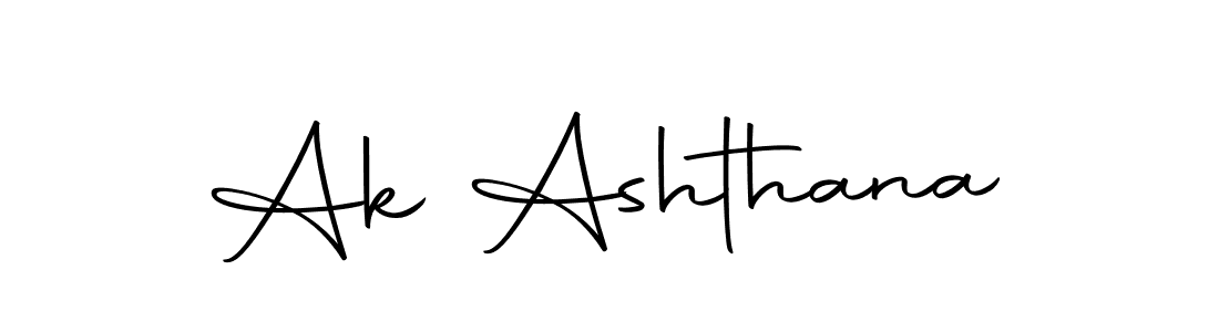 Design your own signature with our free online signature maker. With this signature software, you can create a handwritten (Autography-DOLnW) signature for name Ak Ashthana. Ak Ashthana signature style 10 images and pictures png
