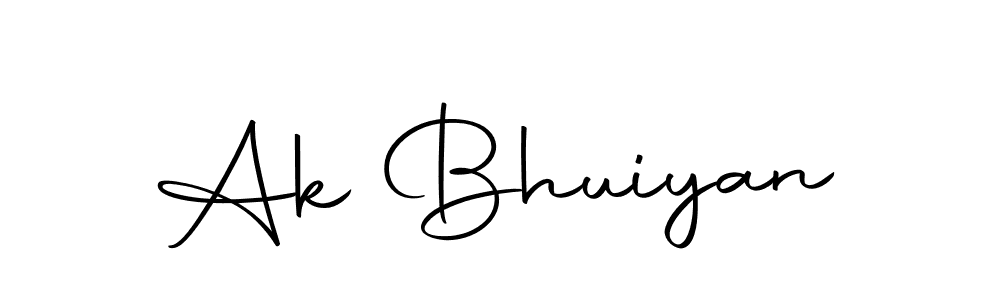 Make a beautiful signature design for name Ak Bhuiyan. Use this online signature maker to create a handwritten signature for free. Ak Bhuiyan signature style 10 images and pictures png