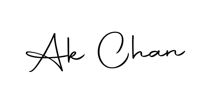 You can use this online signature creator to create a handwritten signature for the name Ak Chan. This is the best online autograph maker. Ak Chan signature style 10 images and pictures png