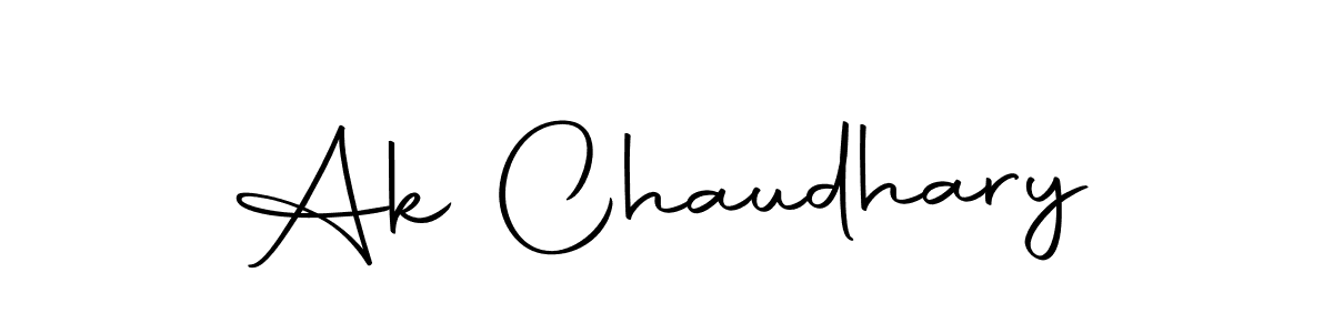 Make a beautiful signature design for name Ak Chaudhary. Use this online signature maker to create a handwritten signature for free. Ak Chaudhary signature style 10 images and pictures png