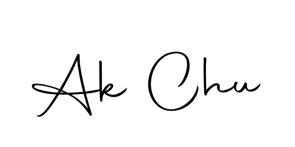 Also we have Ak Chu name is the best signature style. Create professional handwritten signature collection using Autography-DOLnW autograph style. Ak Chu signature style 10 images and pictures png