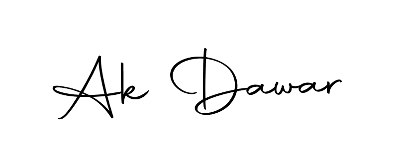 The best way (Autography-DOLnW) to make a short signature is to pick only two or three words in your name. The name Ak Dawar include a total of six letters. For converting this name. Ak Dawar signature style 10 images and pictures png