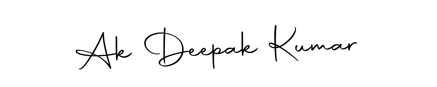 Make a short Ak Deepak Kumar signature style. Manage your documents anywhere anytime using Autography-DOLnW. Create and add eSignatures, submit forms, share and send files easily. Ak Deepak Kumar signature style 10 images and pictures png