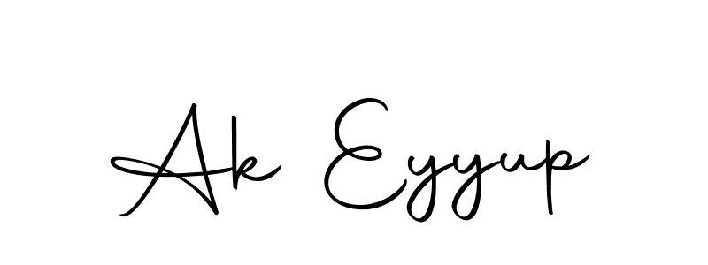 Use a signature maker to create a handwritten signature online. With this signature software, you can design (Autography-DOLnW) your own signature for name Ak Eyyup. Ak Eyyup signature style 10 images and pictures png