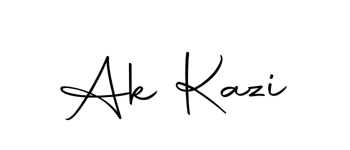 Make a short Ak Kazi signature style. Manage your documents anywhere anytime using Autography-DOLnW. Create and add eSignatures, submit forms, share and send files easily. Ak Kazi signature style 10 images and pictures png