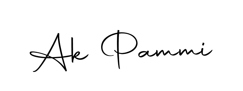 Ak Pammi stylish signature style. Best Handwritten Sign (Autography-DOLnW) for my name. Handwritten Signature Collection Ideas for my name Ak Pammi. Ak Pammi signature style 10 images and pictures png