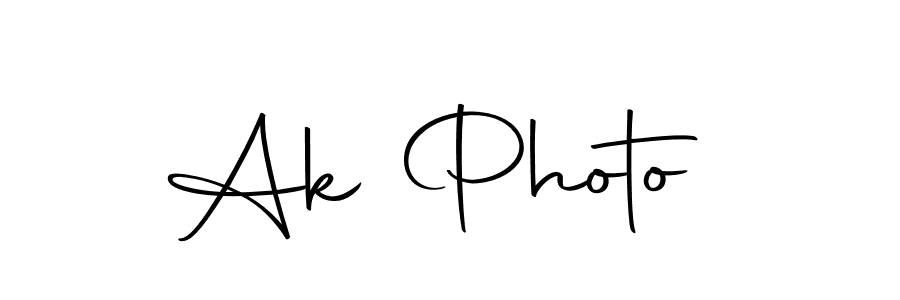 Make a beautiful signature design for name Ak Photo . Use this online signature maker to create a handwritten signature for free. Ak Photo  signature style 10 images and pictures png