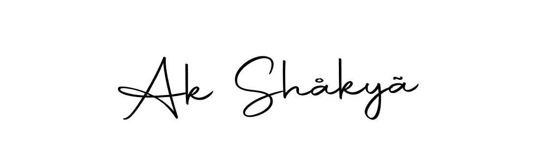 Create a beautiful signature design for name Ak Shåkyã. With this signature (Autography-DOLnW) fonts, you can make a handwritten signature for free. Ak Shåkyã signature style 10 images and pictures png