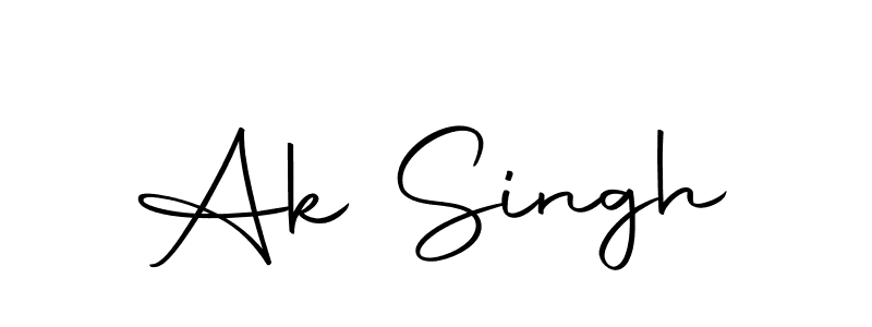 Ak Singh stylish signature style. Best Handwritten Sign (Autography-DOLnW) for my name. Handwritten Signature Collection Ideas for my name Ak Singh. Ak Singh signature style 10 images and pictures png