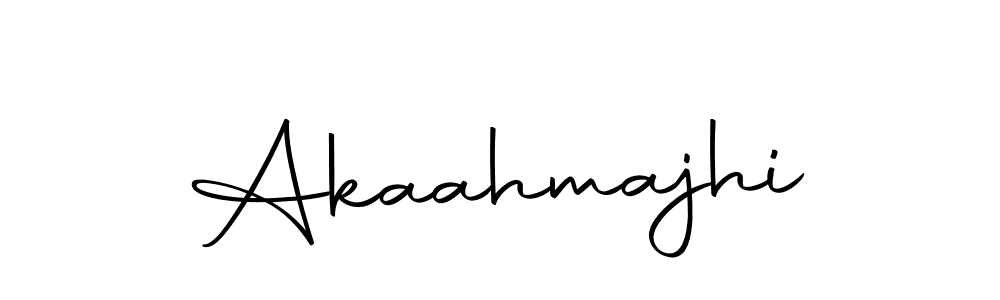 The best way (Autography-DOLnW) to make a short signature is to pick only two or three words in your name. The name Akaahmajhi include a total of six letters. For converting this name. Akaahmajhi signature style 10 images and pictures png