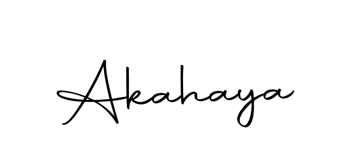 How to make Akahaya signature? Autography-DOLnW is a professional autograph style. Create handwritten signature for Akahaya name. Akahaya signature style 10 images and pictures png