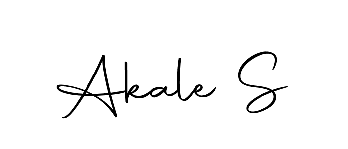 You should practise on your own different ways (Autography-DOLnW) to write your name (Akale S) in signature. don't let someone else do it for you. Akale S signature style 10 images and pictures png