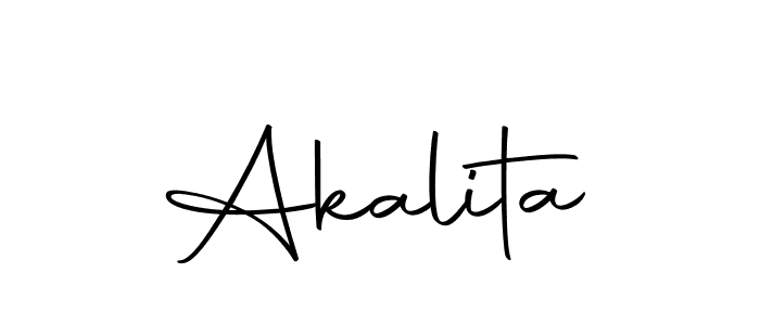 Also we have Akalita name is the best signature style. Create professional handwritten signature collection using Autography-DOLnW autograph style. Akalita signature style 10 images and pictures png