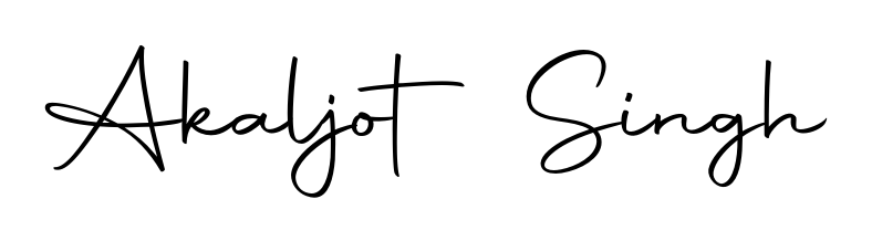 Give your name Akaljot Singh an exquisite flair with the Autography-DOLnW script font. Ideal for contracts, resumes, and formal letterheads. Akaljot Singh signature style 10 images and pictures png