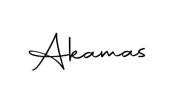 You should practise on your own different ways (Autography-DOLnW) to write your name (Akamas) in signature. don't let someone else do it for you. Akamas signature style 10 images and pictures png