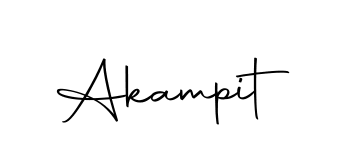 Make a beautiful signature design for name Akampit. With this signature (Autography-DOLnW) style, you can create a handwritten signature for free. Akampit signature style 10 images and pictures png