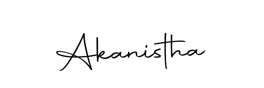 The best way (Autography-DOLnW) to make a short signature is to pick only two or three words in your name. The name Akanistha include a total of six letters. For converting this name. Akanistha signature style 10 images and pictures png