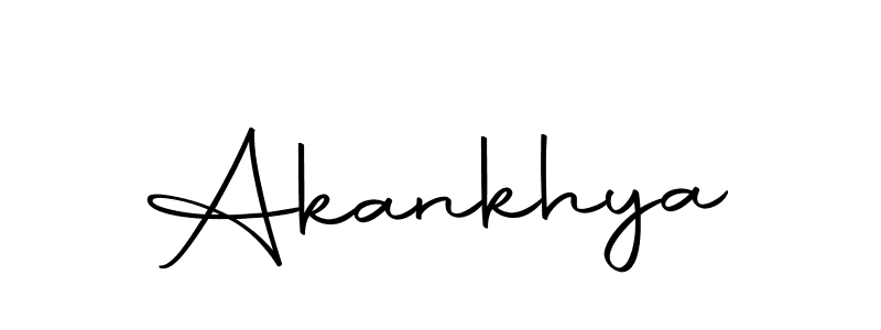 The best way (Autography-DOLnW) to make a short signature is to pick only two or three words in your name. The name Akankhya include a total of six letters. For converting this name. Akankhya signature style 10 images and pictures png