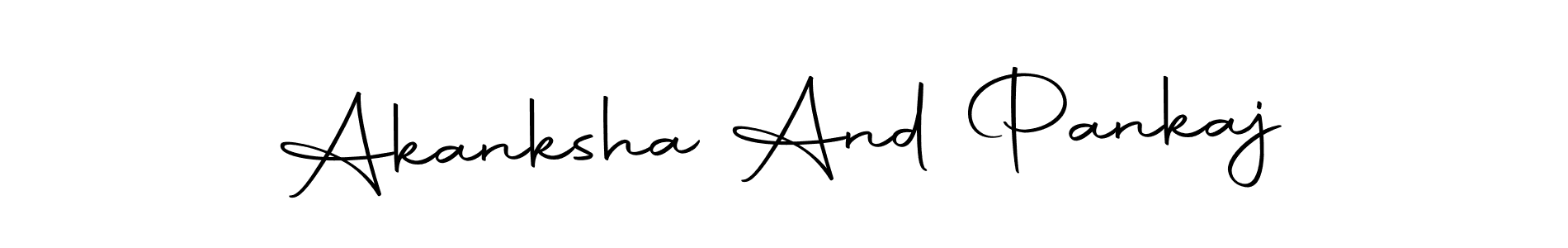 Check out images of Autograph of Akanksha And Pankaj name. Actor Akanksha And Pankaj Signature Style. Autography-DOLnW is a professional sign style online. Akanksha And Pankaj signature style 10 images and pictures png