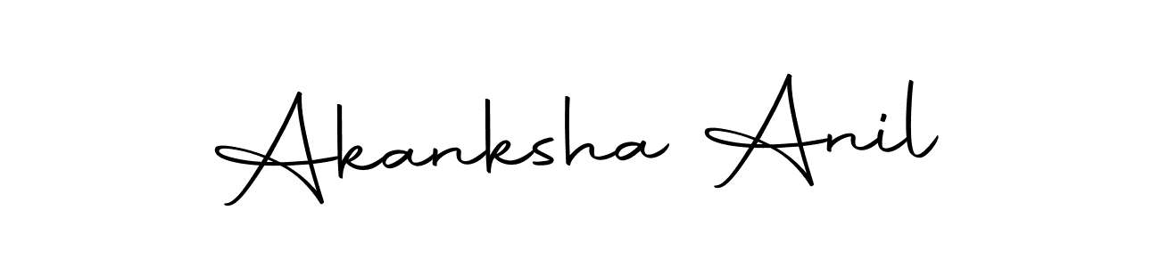 The best way (Autography-DOLnW) to make a short signature is to pick only two or three words in your name. The name Akanksha Anil include a total of six letters. For converting this name. Akanksha Anil signature style 10 images and pictures png