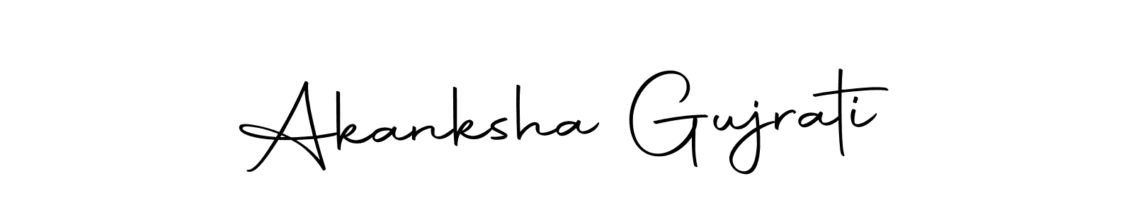 The best way (Autography-DOLnW) to make a short signature is to pick only two or three words in your name. The name Akanksha Gujrati include a total of six letters. For converting this name. Akanksha Gujrati signature style 10 images and pictures png