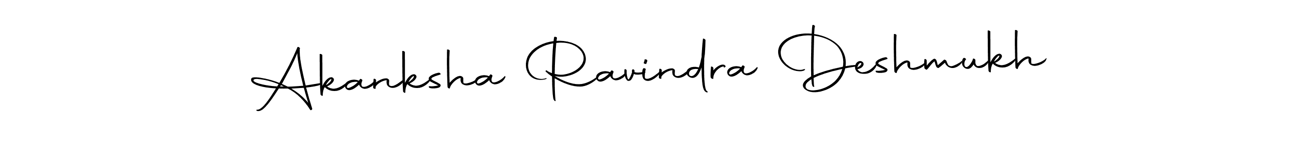 Akanksha Ravindra Deshmukh stylish signature style. Best Handwritten Sign (Autography-DOLnW) for my name. Handwritten Signature Collection Ideas for my name Akanksha Ravindra Deshmukh. Akanksha Ravindra Deshmukh signature style 10 images and pictures png