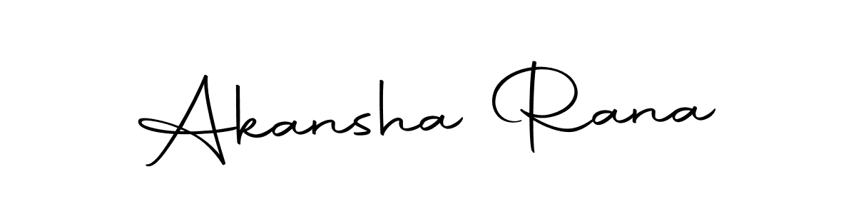 How to make Akansha Rana signature? Autography-DOLnW is a professional autograph style. Create handwritten signature for Akansha Rana name. Akansha Rana signature style 10 images and pictures png