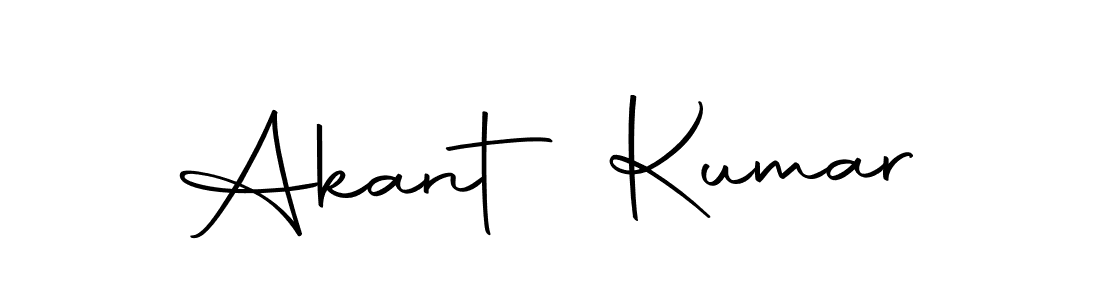 How to make Akant Kumar signature? Autography-DOLnW is a professional autograph style. Create handwritten signature for Akant Kumar name. Akant Kumar signature style 10 images and pictures png