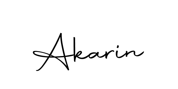 The best way (Autography-DOLnW) to make a short signature is to pick only two or three words in your name. The name Akarin include a total of six letters. For converting this name. Akarin signature style 10 images and pictures png