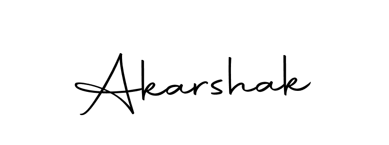 Make a beautiful signature design for name Akarshak. With this signature (Autography-DOLnW) style, you can create a handwritten signature for free. Akarshak signature style 10 images and pictures png