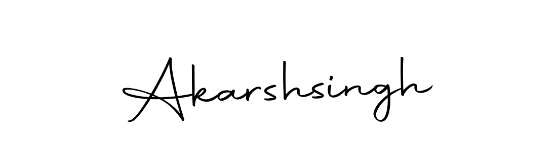 Make a beautiful signature design for name Akarshsingh. With this signature (Autography-DOLnW) style, you can create a handwritten signature for free. Akarshsingh signature style 10 images and pictures png