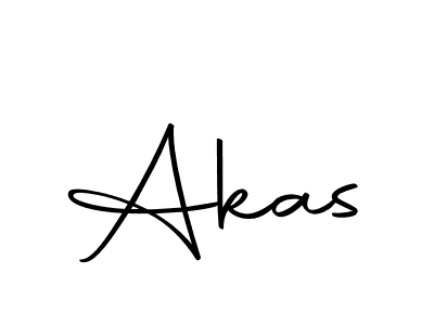 Make a beautiful signature design for name Akas. With this signature (Autography-DOLnW) style, you can create a handwritten signature for free. Akas signature style 10 images and pictures png
