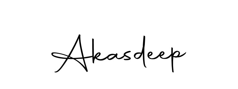 Use a signature maker to create a handwritten signature online. With this signature software, you can design (Autography-DOLnW) your own signature for name Akasdeep. Akasdeep signature style 10 images and pictures png