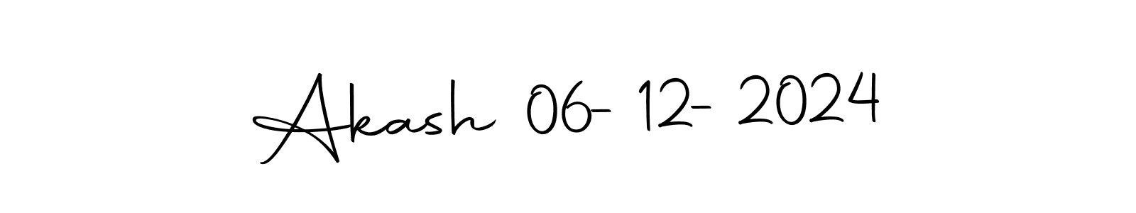 It looks lik you need a new signature style for name Akash 06-12-2024. Design unique handwritten (Autography-DOLnW) signature with our free signature maker in just a few clicks. Akash 06-12-2024 signature style 10 images and pictures png