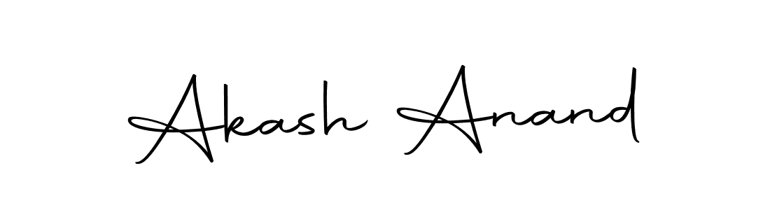 Also we have Akash Anand name is the best signature style. Create professional handwritten signature collection using Autography-DOLnW autograph style. Akash Anand signature style 10 images and pictures png