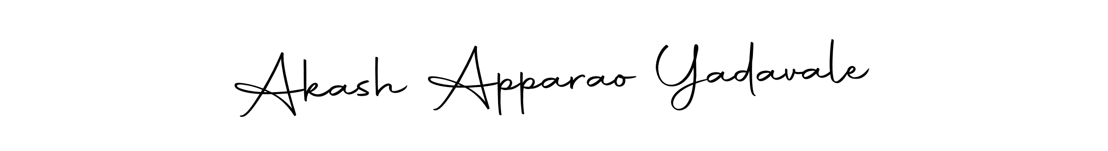 You should practise on your own different ways (Autography-DOLnW) to write your name (Akash Apparao Yadavale) in signature. don't let someone else do it for you. Akash Apparao Yadavale signature style 10 images and pictures png