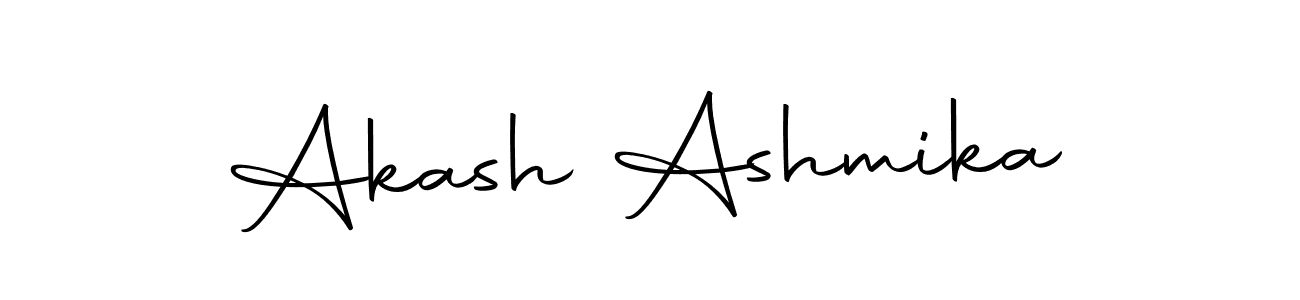 Autography-DOLnW is a professional signature style that is perfect for those who want to add a touch of class to their signature. It is also a great choice for those who want to make their signature more unique. Get Akash Ashmika name to fancy signature for free. Akash Ashmika signature style 10 images and pictures png